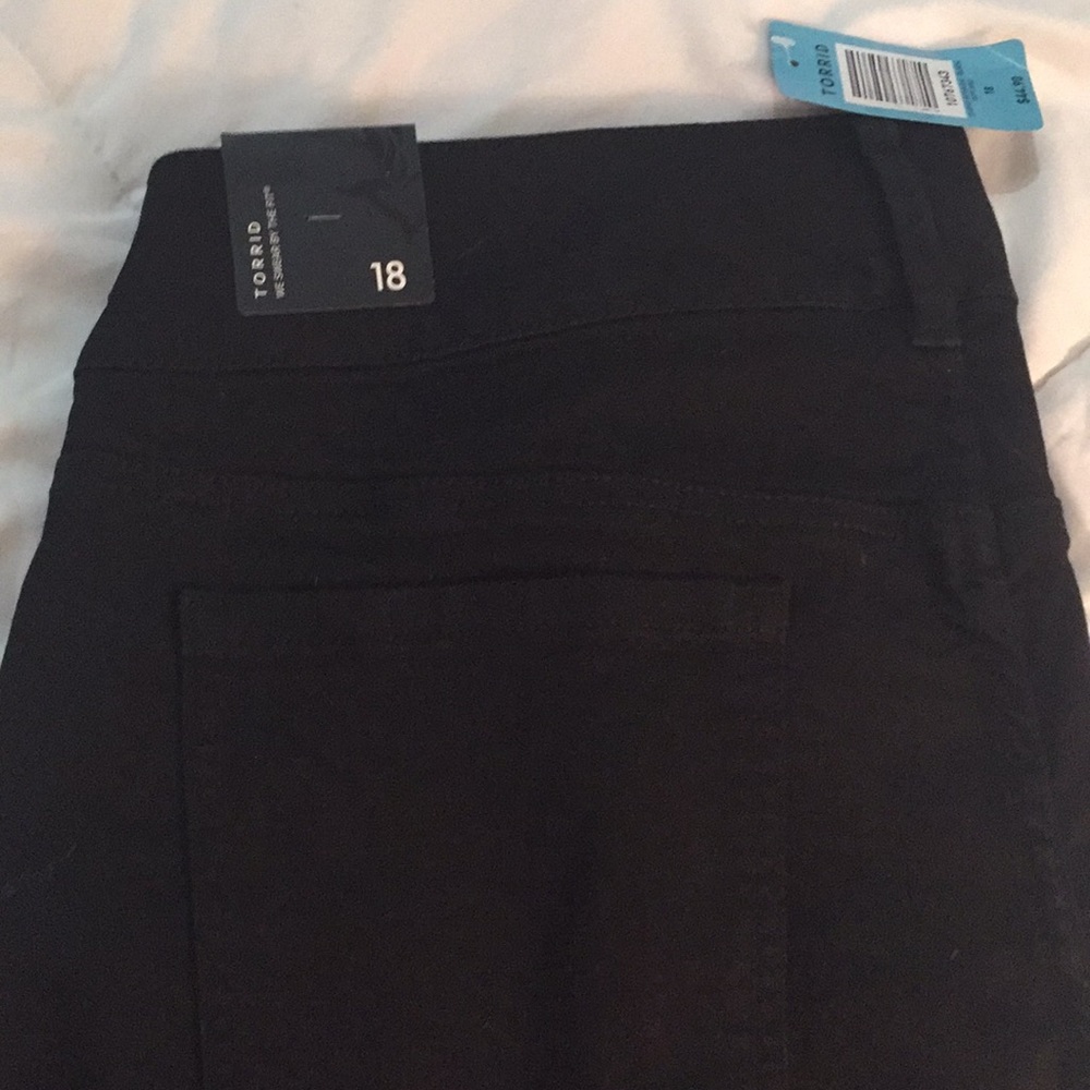 Torrid Black Bermuda Shorts. Brand New